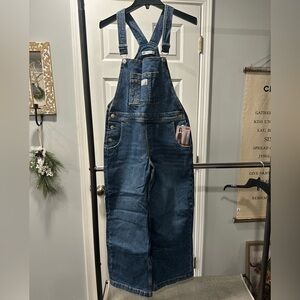 Levi's Blue Denim Overalls